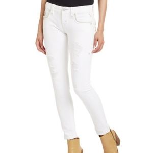 Rock Revival Jeans White Distressed 33" waist